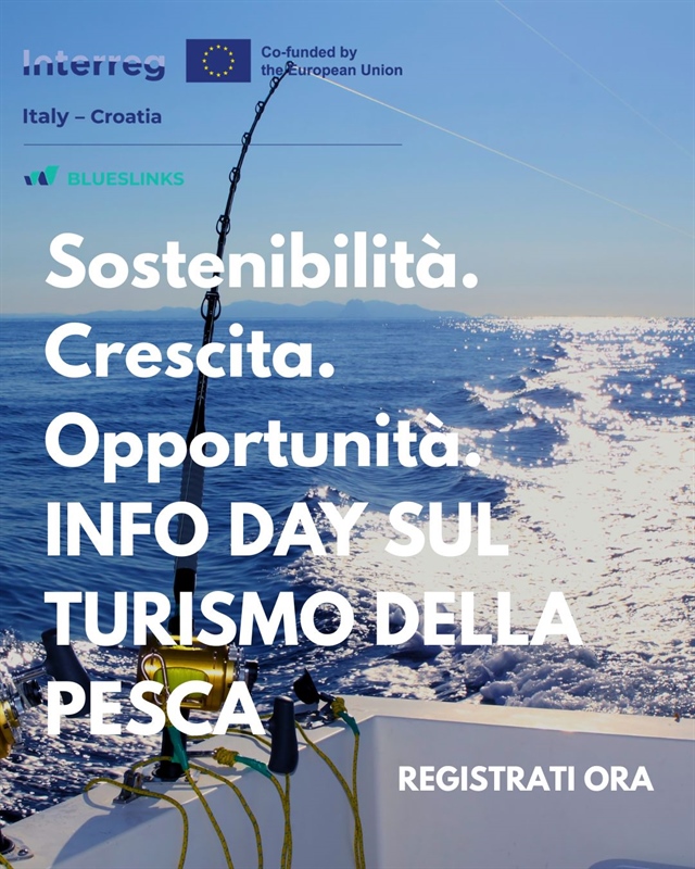 PROGETTO BLUESLINKS: 1° INFO DAY SUL TURISMO DELLA PESCA